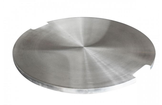 Steel fireplace cover - Lunar Bowl Steel fireplace cover - Lunar Bowl