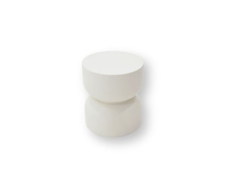 CHRONOS - Side table / Cream White