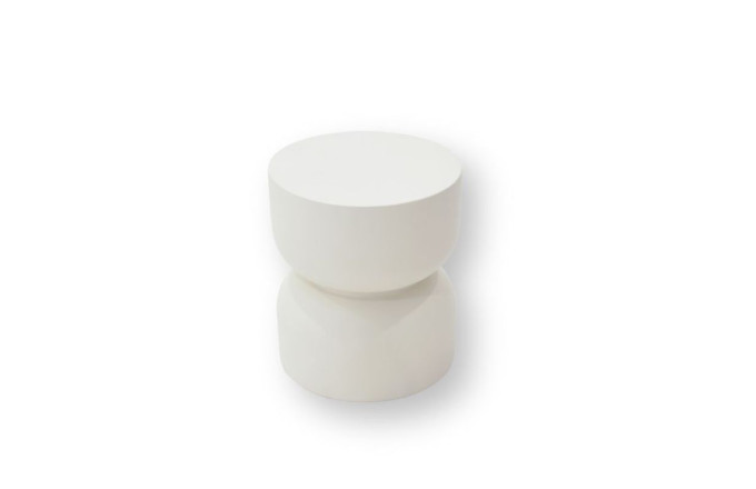 CHRONOS - Side table / Cream White CHRONOS - Side table / Cream White