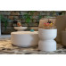 CHRONOS - Side table / Cream White CHRONOS - Side table / Cream White