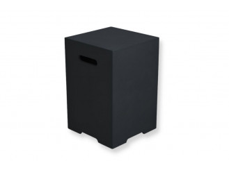 Square gas cylinder cover XL/BK