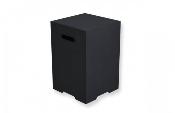 Square gas cylinder cover XL/BK
