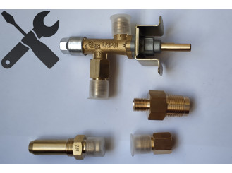Natural gas conversion kit - installation