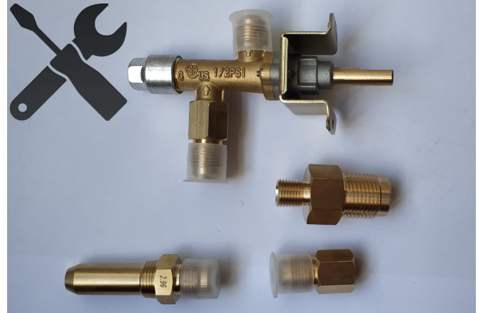 Natural gas conversion kit - installation Natural gas conversion kit - installation