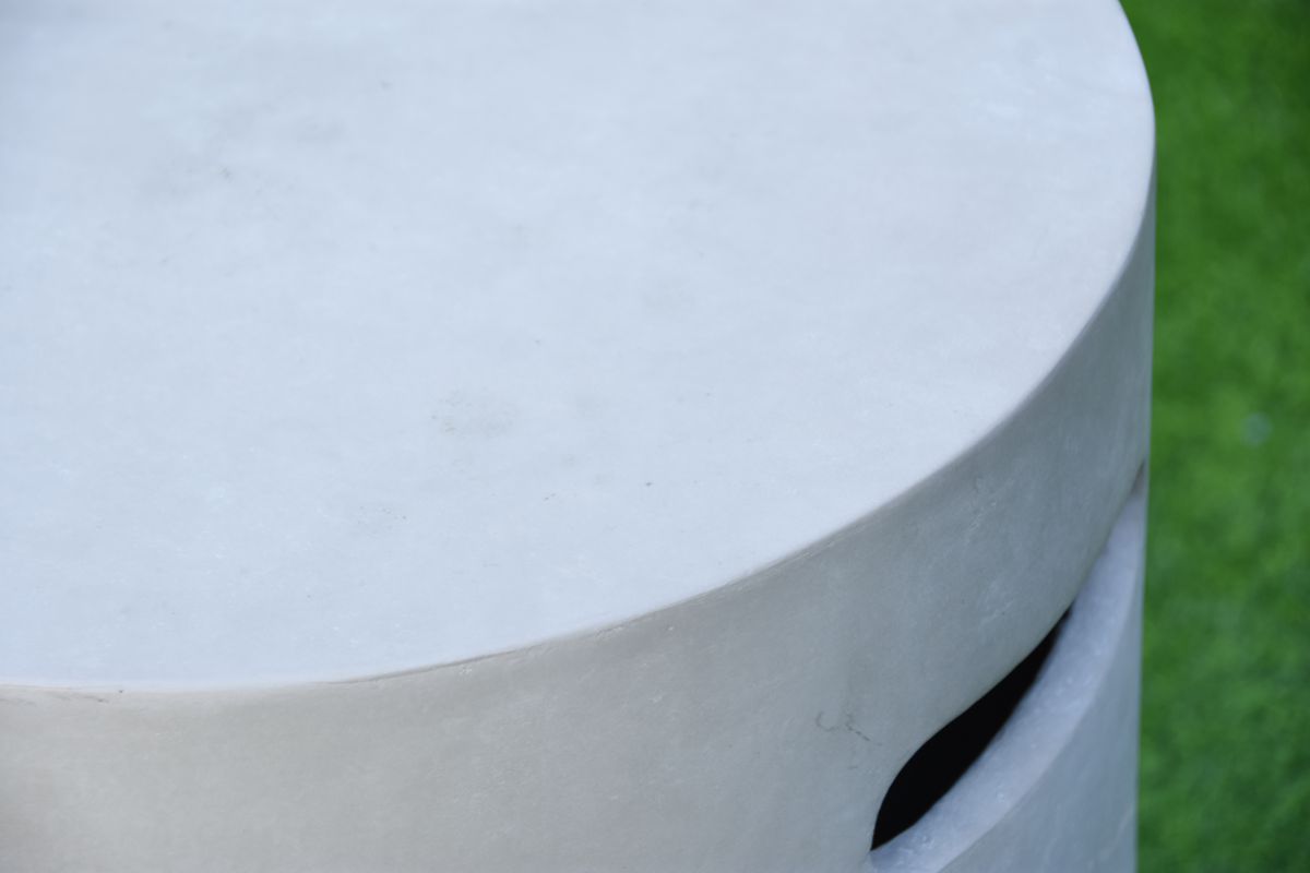 Round XL/LG bottle cover by the LUNAR BOWL fire pit
