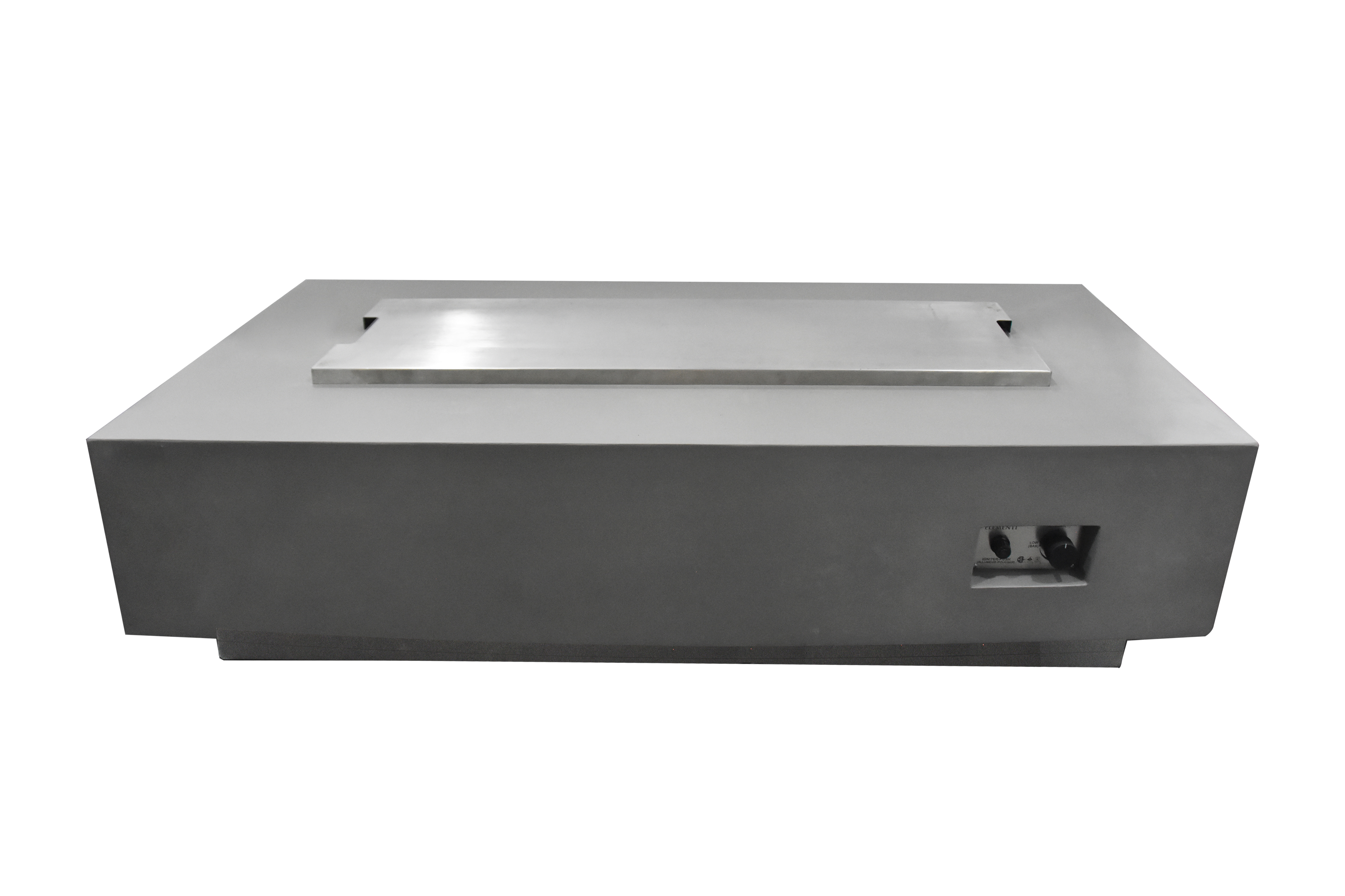 GRANVILLE fire pit with the stainless steel lid
