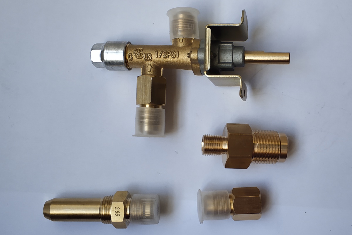 Natural gas conversion kit