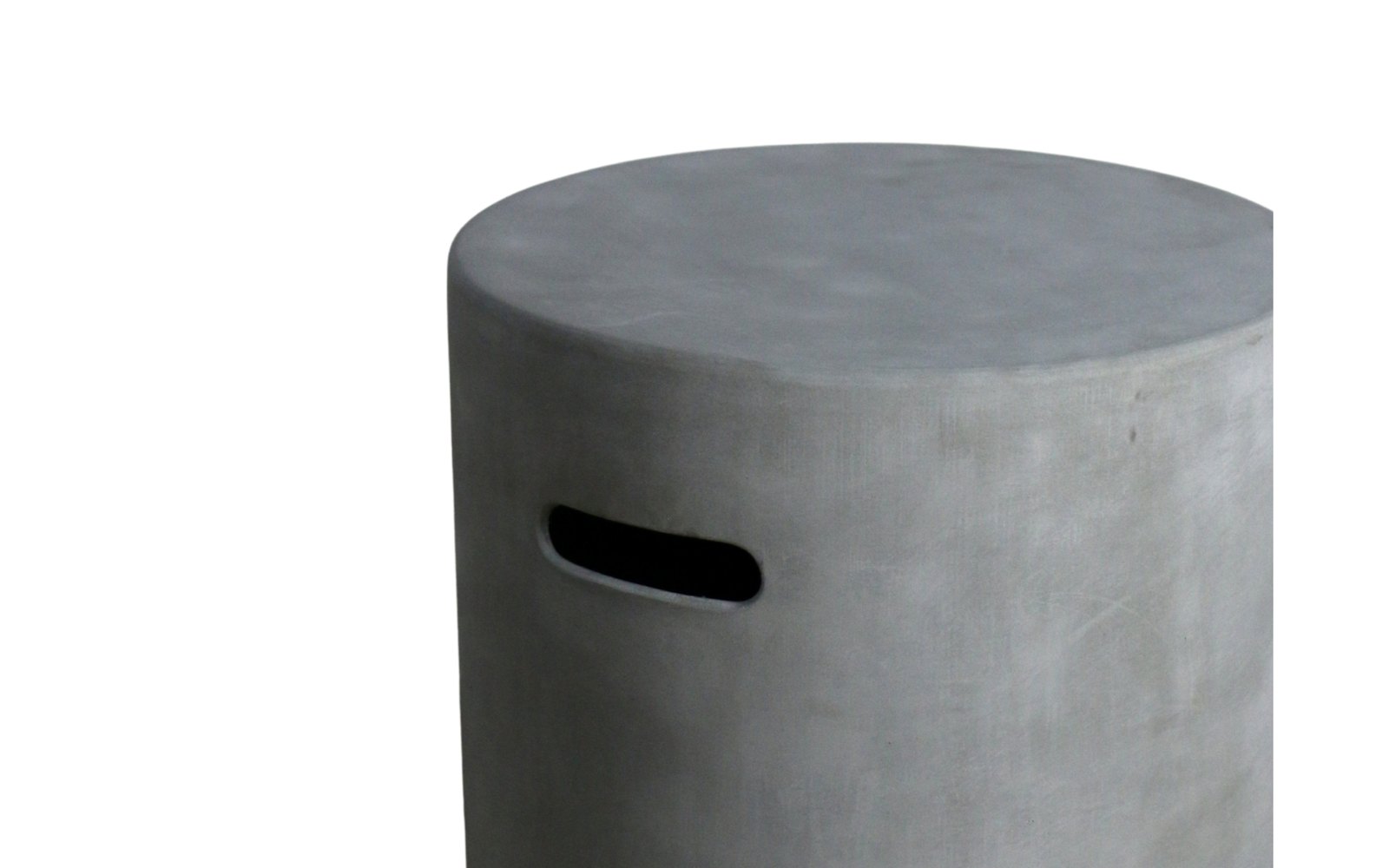 Round LG bottle cover with a smooth finish