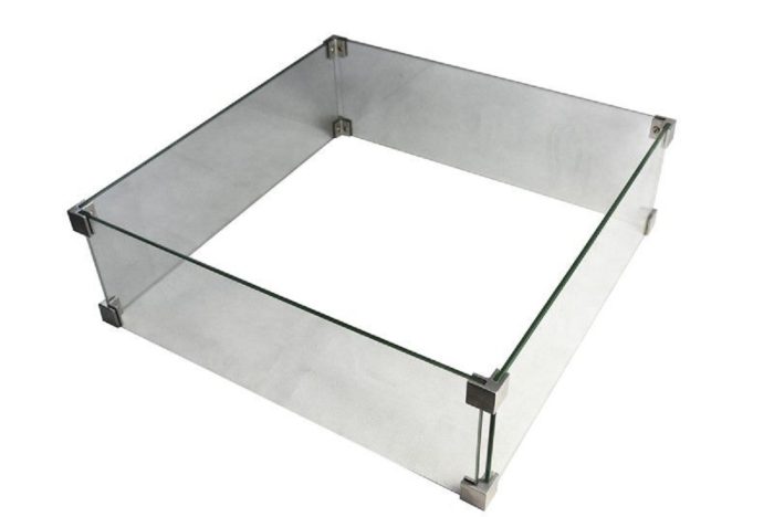 Glass wind guard